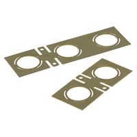 EC1210/KIT (1x2pole & 1x3pole Earthing Plates) c/w E/Wires