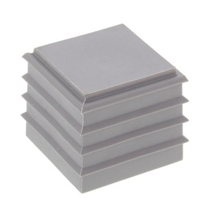 CDG 0 V0 LG CONMAXX Blank Seal 43x43mm UL 94 V0