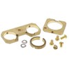 407 Brass earthing clamp kit [(x1 M20 clamps+screws)+ (x1 M25 clamps+screws)] - EC407