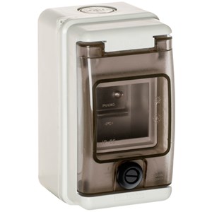 3 Way IP65 InDUBOX 85x155x100 w/o Terminals 0no.& 3 Elements
