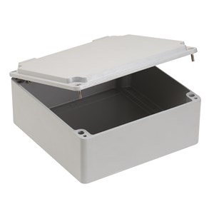 250x250x110 Aluminium Enclosure With Hinge IP67