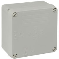 WIB 1 110 x 110 x 60mm IP65 Grey Junction box [Single]