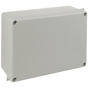 WIB 4  230 x 180 x 88mm IP65 Grey Junction box [32's]