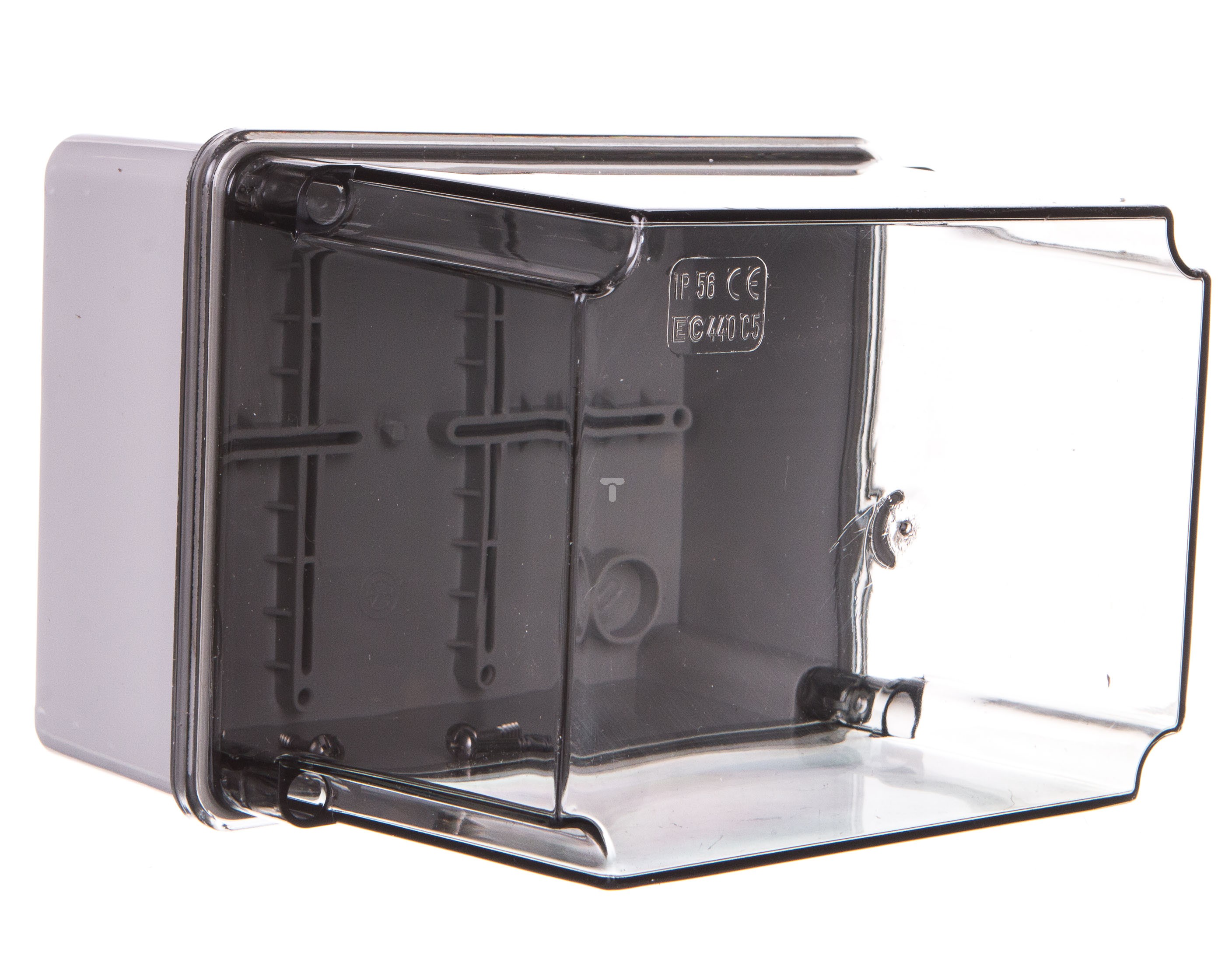 CLDLWIB9 IP56 150 x 110 x 140mm Grey ABS box with clear lid [18]