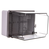 CLDLWIB9 IP56 150 x 110 x 140mm Grey ABS box with clear lid [18]