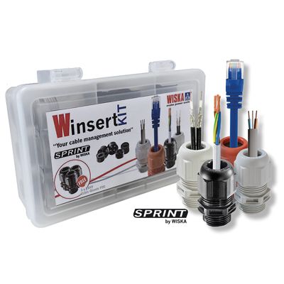 Winning...Our new WinsertKIT is your go to solution for cable