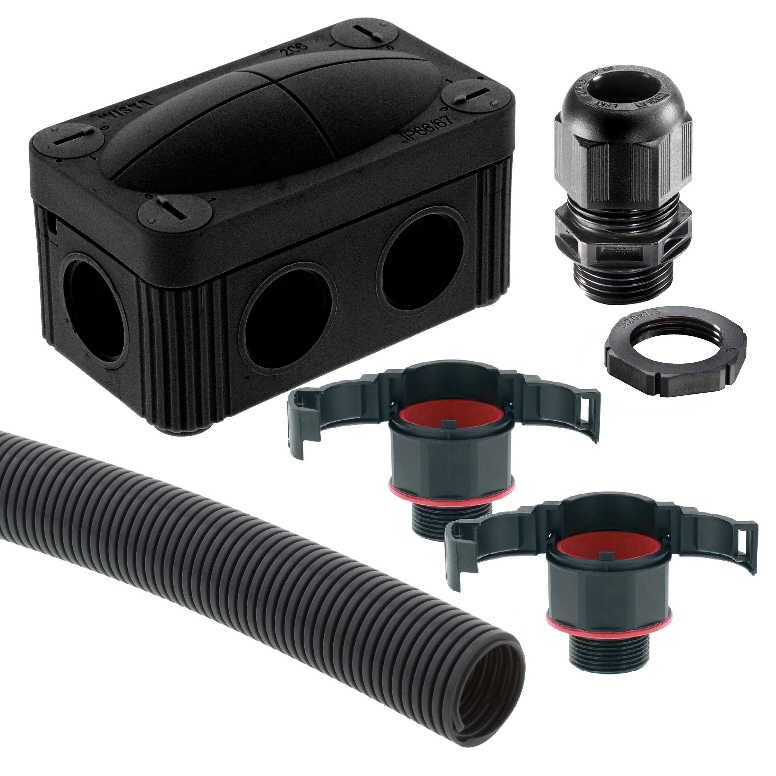 BC-Kit 1 / LED Conduit NW17 - M20 Connection pack