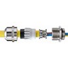 EMSKV-L 25 EMV-Z IP68 Nickel plated gland c/w EMC earth