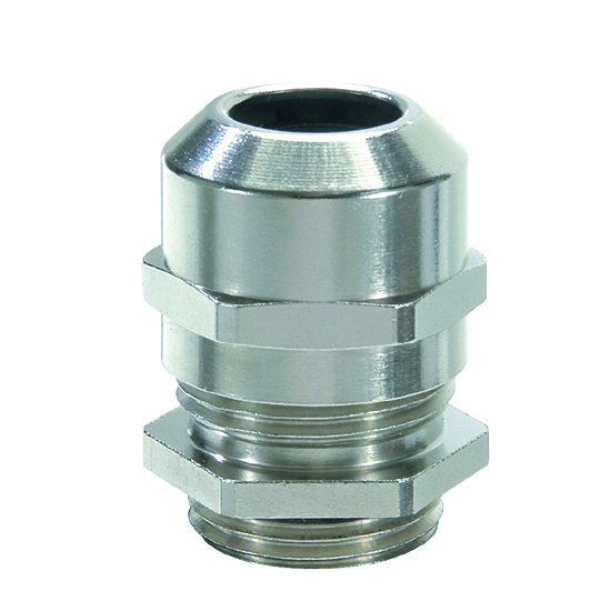 EMSKV 63  LT IP68 Brass nickel plated c/w silicone gasket