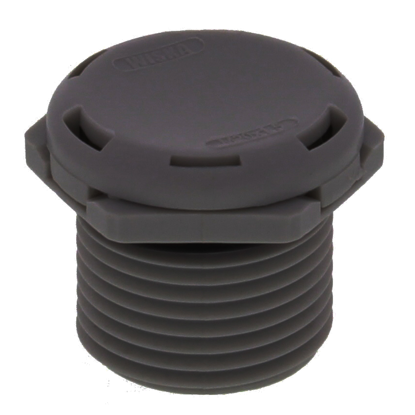 EVPS-L 20 RAL9005 VentPLUG pressure compensation unit Black, M20 x 1.5