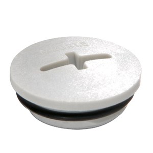 EVSG-ORD40 Grey RAL7035 IP68 Stop end c/w O Ring sealing