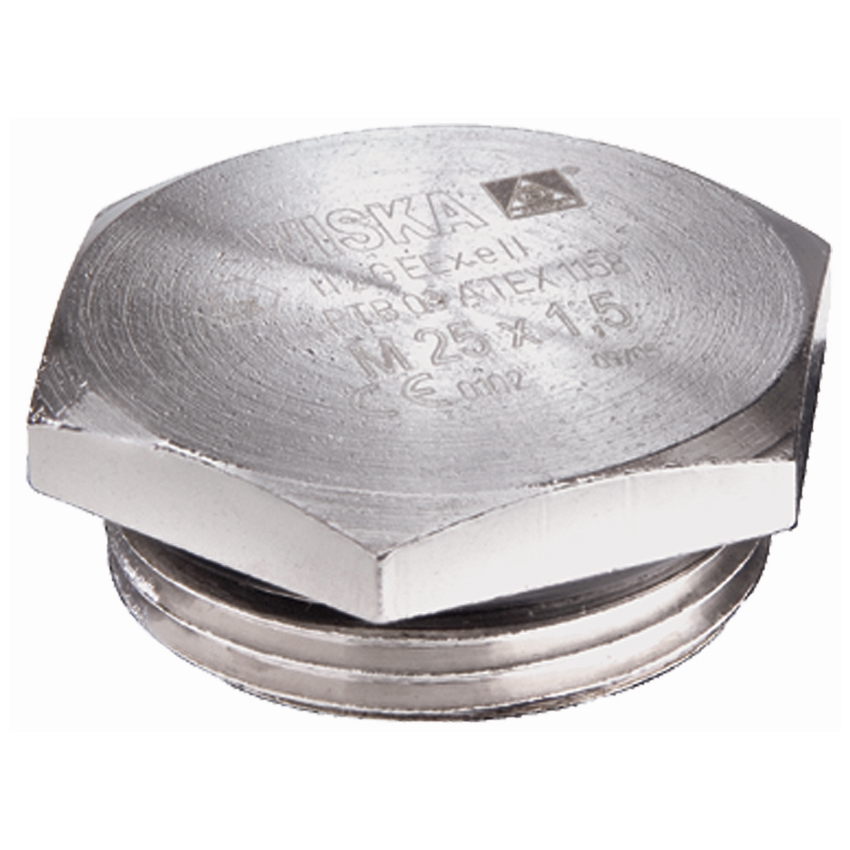 EX-EMVS 63 ATEX E - Exe nickel Plated Stop End