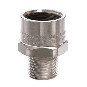 OSAJ 63/75 ATEX Eexd adapter nickel plated