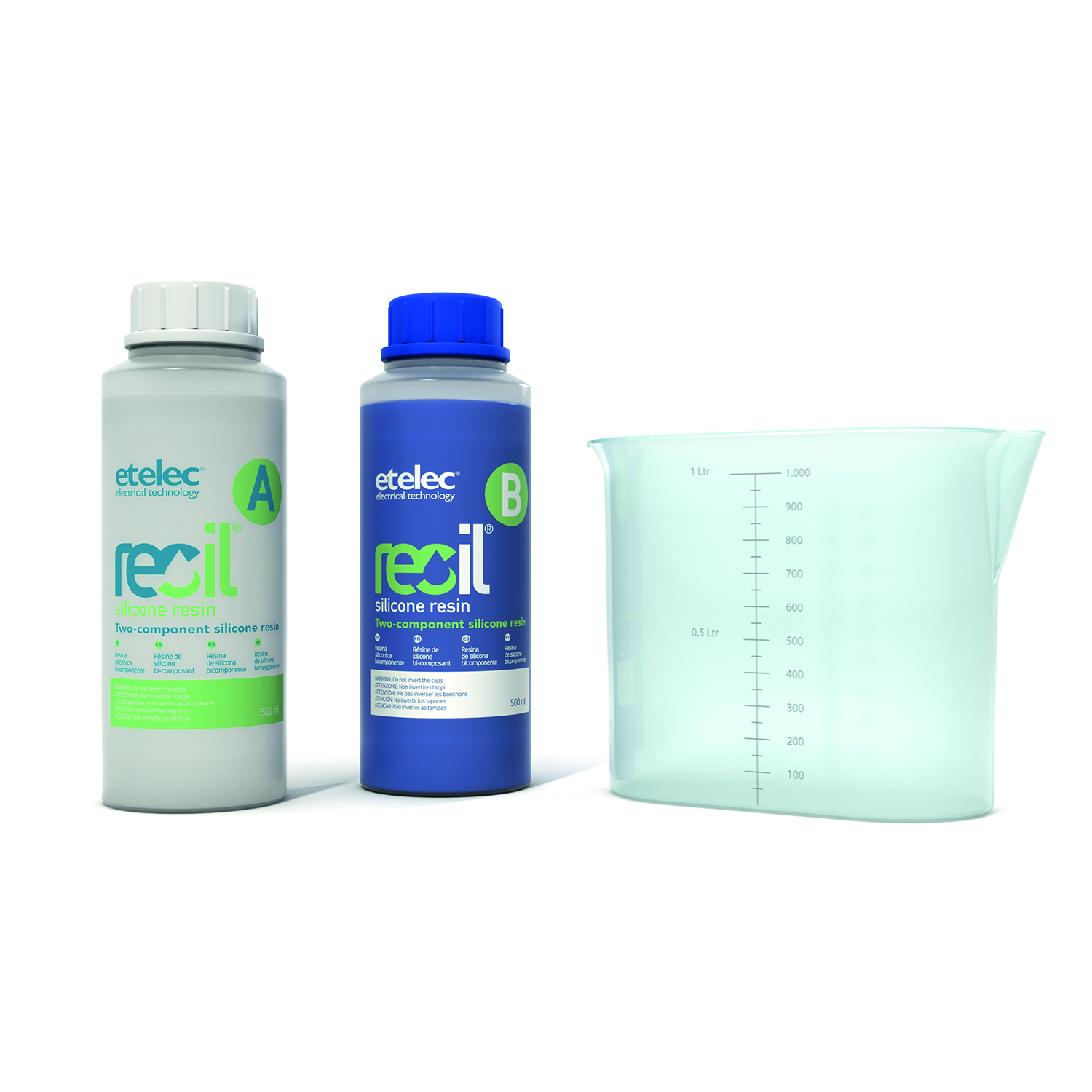 One Litre RESIL TWO COMPONENT SILICONE RESIN 1LT