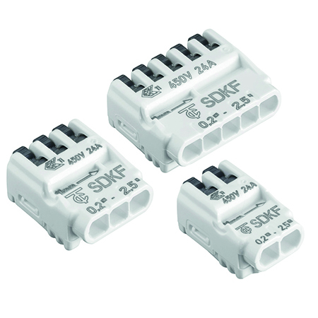 SP-KT407 4SDKF2 way Push-in terminal Assembly 4-Pole WUK