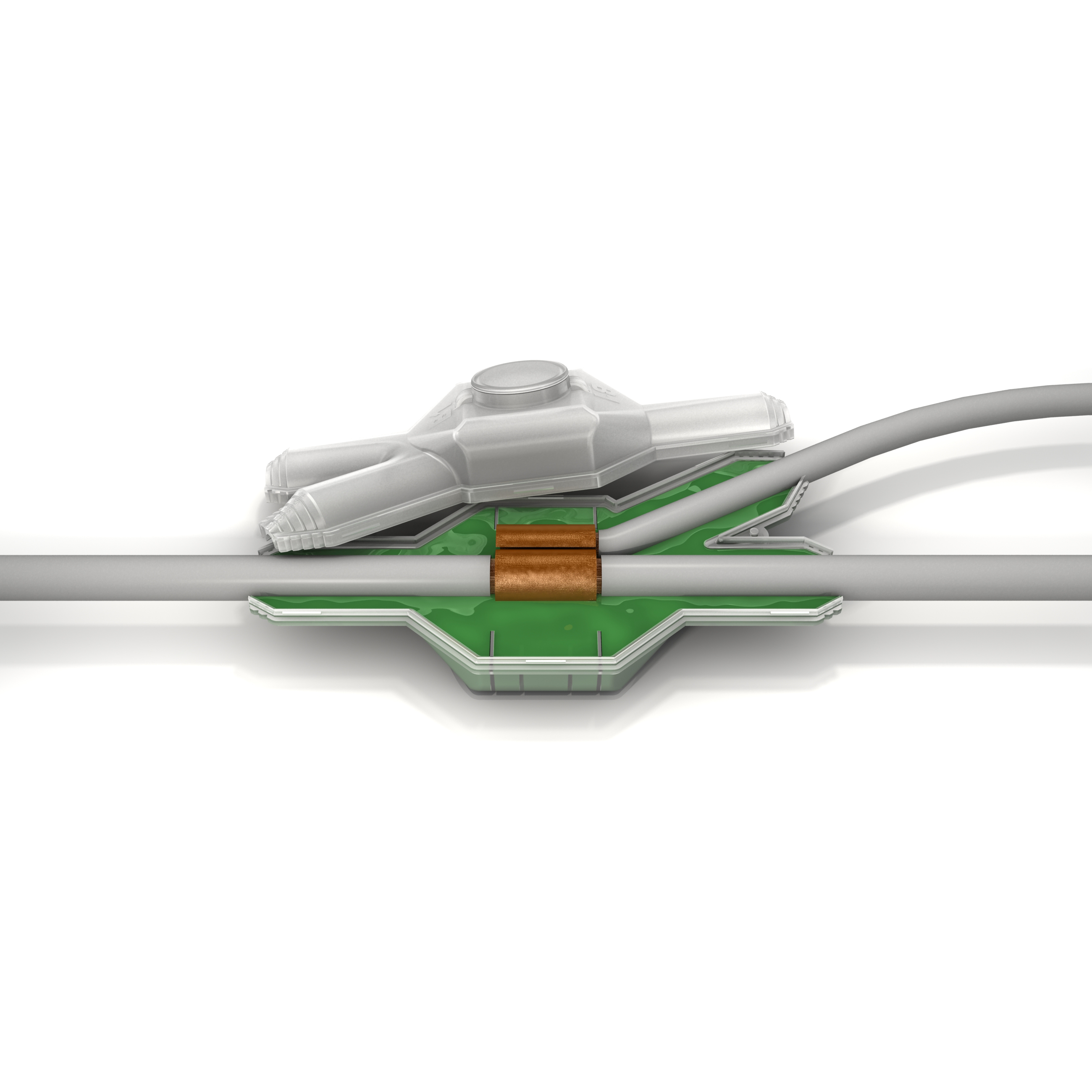 CAST RESIN BRANCH JOINT C/W 5 Pole Terminal Block